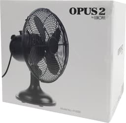 Ventilator OPUS 2 Tafelmodel 25cm zwart — thumbnail 1