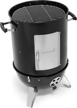 Barbecook Oskar M Rookoven - Warm en koud roken - Grilloppervlak Ø 44 cm - 61x54x112cm — thumbnail 2
