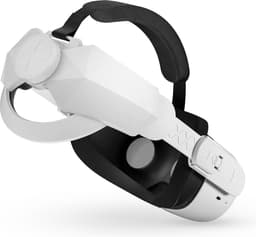 Elite Strap Geschikt voor Oculus /Meta Quest 2 - Verstelbaar - Hoofdkussen — thumbnail 1