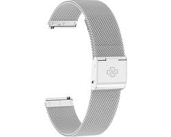 Bizoule Metalen Smartwatch Bandje Belle Zilver - 18mm