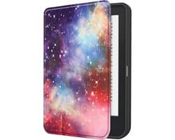 Hoes Geschikt voor Kobo Clara 2E - E-reader Hoesje Bescherm Hoesje Case Sleep Cover - Hoes Geschikt voor Kobo Clara 2E Hoesje - Galaxy