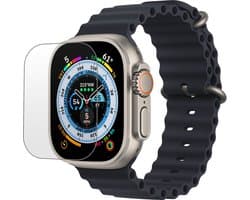 Screenprotector Geschikt voor Apple Watch Ultra Screenprotector Tempered Glass Beschermglas - Screenprotector Geschikt voor Apple Watch Ultra (49 mm) Screen Protector