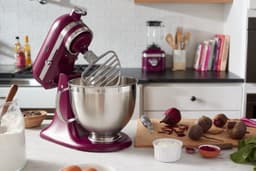 KitchenAid 5KSM195PSEBE - Keukenmachine - 4.8L - 300 W - Bordeaux rood — thumbnail 5