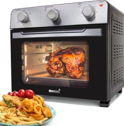 MaxxHome Airfryer - Heteluchtoven - Hete lucht Friteuse - Bakoven met Hete lucht - Grillfunctie - 28L - 1600W — thumbnail 1