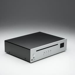 Pro-Ject CD Box E CD-speler – Nauwkeurige Audio Weergave – Hoogwaardige DAC – Compact Design – Zilver — thumbnail 2