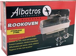 Tafel Rookoven Plat - RVS - 42x20x29 cm — thumbnail 3