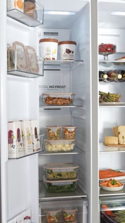 Haier HSW59F18DNMM - Amerikaanse koelkast - 615L - 90 cm - Total No Frost - Energieklasse D - Vochtigheidsregeling voor verser voedsel - Inox Look - 10 Jaar Garantie op onderdelen — thumbnail 20