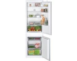 Bosch KIV86NSE0 - Serie 2 - inbouw koel-vriescombinatie - Energielabel E