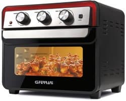 G3 Ferrari Friggisano 22L Enkel Vrijstaand 1700 W Heteluchtfriteuse Zwart