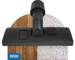 DEGG® - Stofzuigermond universeel - Zuigmond - Parketborstel - Stofzuigerborstel universeel - Geschikt voor Miele, Philips, AEG, Electrolux, Nilfisk, Rowenta etc. - 30 tot 37mm - Premium kwaliteit
