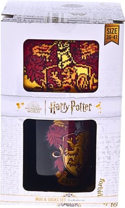 Harry Potter Gryffindor Mok Sok Cadeauverpakking - Maat 40-46 — thumbnail 4
