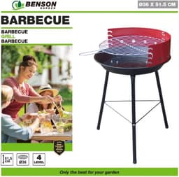 Green Arrow houtskool barbecue rond Ø31 cm — thumbnail 5
