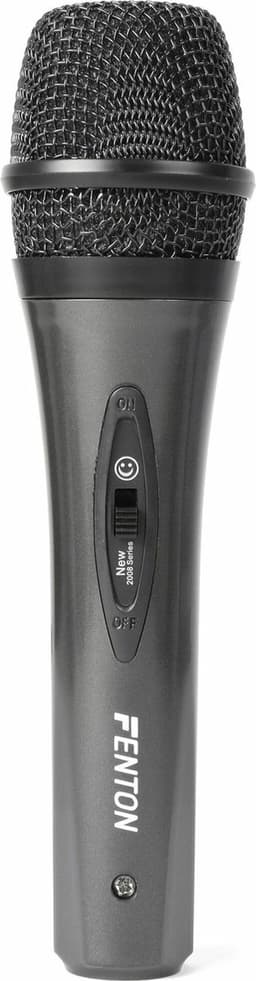 Microfoon - Fenton DM105 handmicrofoon met kabel - Karaoke microfoon - Zang microfoon — thumbnail 2
