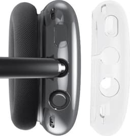 Go Go Gadget - Siliconen case cover set - Geschikt voor Airpods Max - Soft case cover - Skin shell beschermer - Oorschelp bescherming - Transparant — thumbnail 3