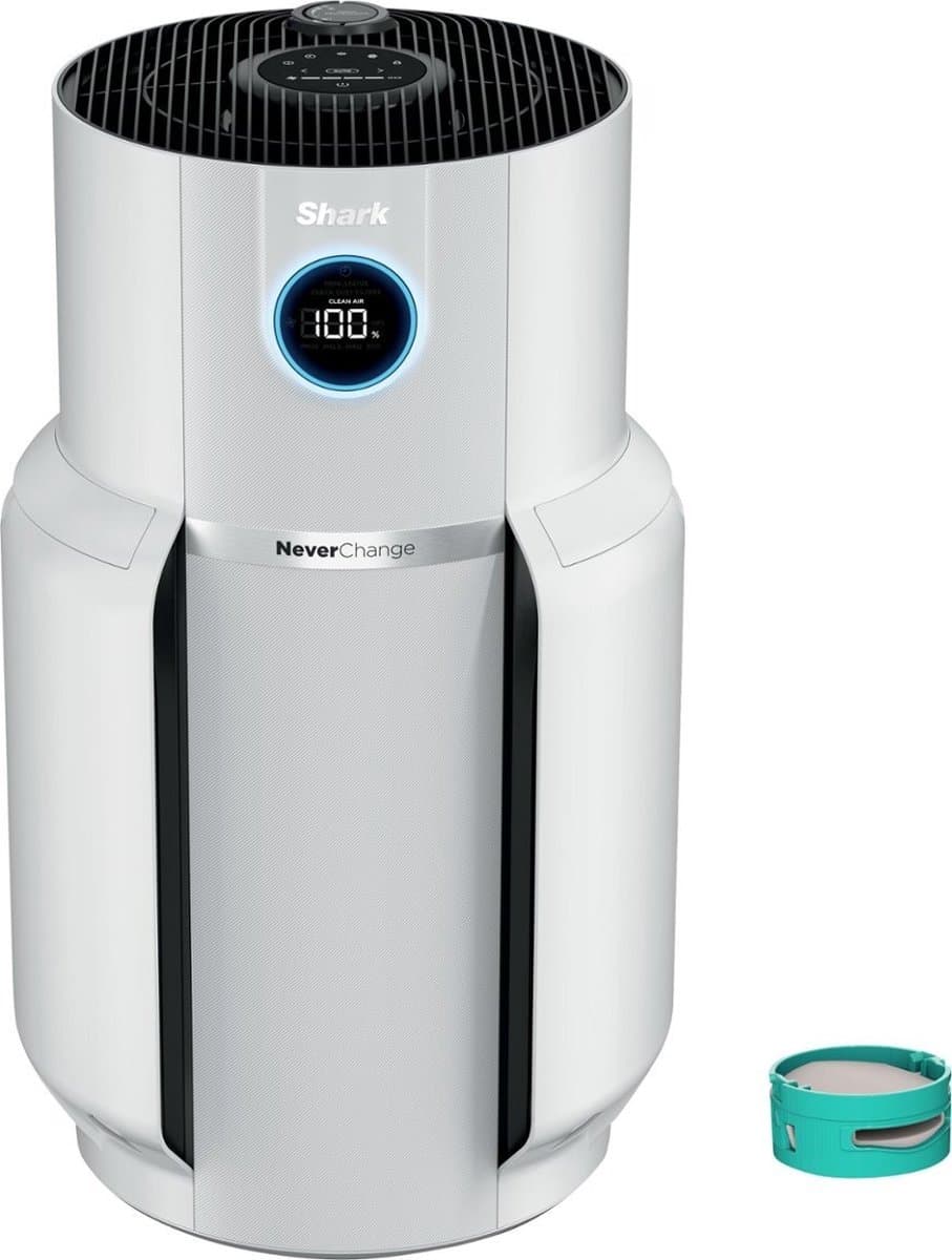 Shark NeverChange5 Luchtreiniger Max - Ruimtes tot 130 m² - 5-jarig HEPA NanoSeal Filter - met Geurfilter - HP300EU — afbeelding 1