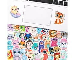Go Go Gadget - 50 Stickers Mix Pack - Voor Fiets, Step, Laptop, Skateboard, Koffer, Helm, etc. - Dieren