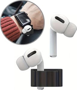 Ainy - Airpods siliconen houder case / hoesje voor Apple watch pro, smartwatch of horloges — thumbnail 1
