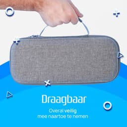 K&G Luxe Case Geschikt voor Playstation Portal / PS5 - Hard Case - Beschermhoes - Grijs — thumbnail 9