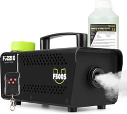 Party Rookmachine - Fuzzix F500S - Met 1 liter rookvloeistof en draadloze afstandsbediening - 500W — thumbnail 1