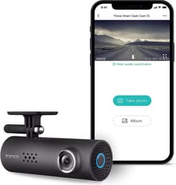 Stellar Dashcam - Voor Auto - Met Night Vision - Wifi Connectie - Full HD - 130C Gezichtsveld - Draaibare Houder — thumbnail 1