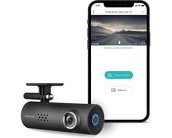 Stellar Dashcam - Voor Auto - Met Night Vision - Wifi Connectie - Full HD - 130C Gezichtsveld - Draaibare Houder