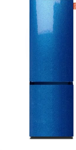 NUNKI LARGECOMBINF-FBMET Combi Bottom Koelkast, D, 182+71l, Blue Metalic Gloss Front — thumbnail 1