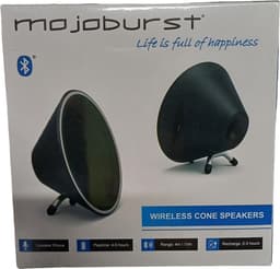 Mojoburst - Wireless Cone Speakers - Bleutooth — thumbnail 2