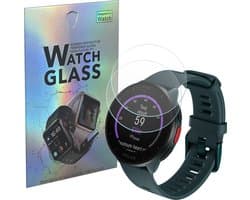 Screenprotector voor Polar Pacer / Pacer Pro (45mm) - 2 stuks Beschermglas Smartwatch van glas Transparante glazen schermbeschermfolie