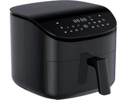 VORLOU - Multifunctionele Airfryer - Turbo Luchttechnologie - 3.5L Capaciteit - Slimme LED-Aanraakscherm – Zwart