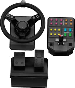 Logitech G Saitek - Farming Simulator Controller - Heavy Equipment bundel - Geschikt voor PC & Mac - Zwart — thumbnail 1