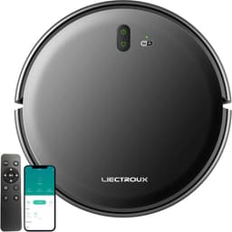 Liectroux L200 - Robot Stofzuiger met Dweilfunctie - 4000Pa Zuigkracht - Wifi App Bediening of Afstandsbediening - Stofzuiger Robot — thumbnail 3