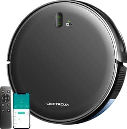 Liectroux L200 - Robot Stofzuiger met Dweilfunctie - 4000Pa Zuigkracht - Wifi App Bediening of Afstandsbediening - Stofzuiger Robot — thumbnail 1