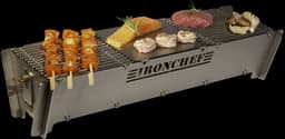 IRONCHEF Grillrooster Voor Lavagrillpan en de BBQ-Medium en Large, — thumbnail 2
