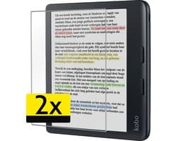Screenprotector - Geschikt voor Kobo Libra Colour - 2 Stuks - Extra Sterk - Beschermglas - Gehard Glas - Tempered Glass - Screen Protector