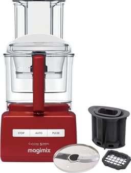 Magimix CS 5200 XL - Foodprocessor - Citruspers - Blokjes & staafjes kit - Rood — thumbnail 1