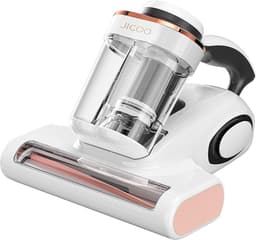 JIGOO J300 Dual-Cup Smart Anti-Mijt Stofzuiger Voor Bed, 13KPa Zuigkracht, 55 Celsius Hete Lucht, UV Licht, 99,9% Verwijdert Mijten, 0,5L Stofbeker — thumbnail 1