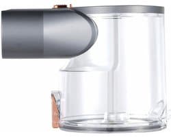 Hyundai Electronics - Draadloze steelstofzuiger 160W Pro series Winter - Stofreservoir