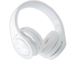Silvergear Hoofdtelefoon Draadloos - Over Ear Koptelefoon - Headphones Bluetooth - 10 Uur - Wit