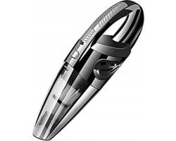 Kruimeldief Snoerloos - Kruimelzuiger - voor Nat en Droog - Autostofzuiger - Dierenharen - ZwartKruimeldief - Nat en Droog - Stofzuiger Zonder Zak - 6000PA - USB Oplaadbaar - Stofzuiger - Met - Stofzuigerm