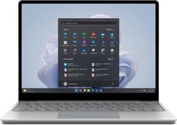 Microsoft Surface Laptop Go 3 Intel® Core™ i5 i5-1235U 31,5 cm (12.4") Touchscreen 8 GB LPDDR5-SDRAM 256 GB SSD Wi-Fi 6 (802.11ax) Windows 11 Pro Platina — thumbnail 1