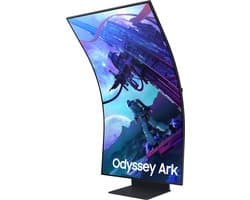 138cm/55 (3840x2160) Samsung Odyssey Ark S55CG970NU G97NC Serie Curved 16:9 QLED 4K 165Hz QuantumHD — afbeelding 1
