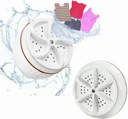 Borvat®| Hot Sale draagbare mini-wasmachine: krijg overal schone kleding met ultrasone turbinetechnologie! — thumbnail 2