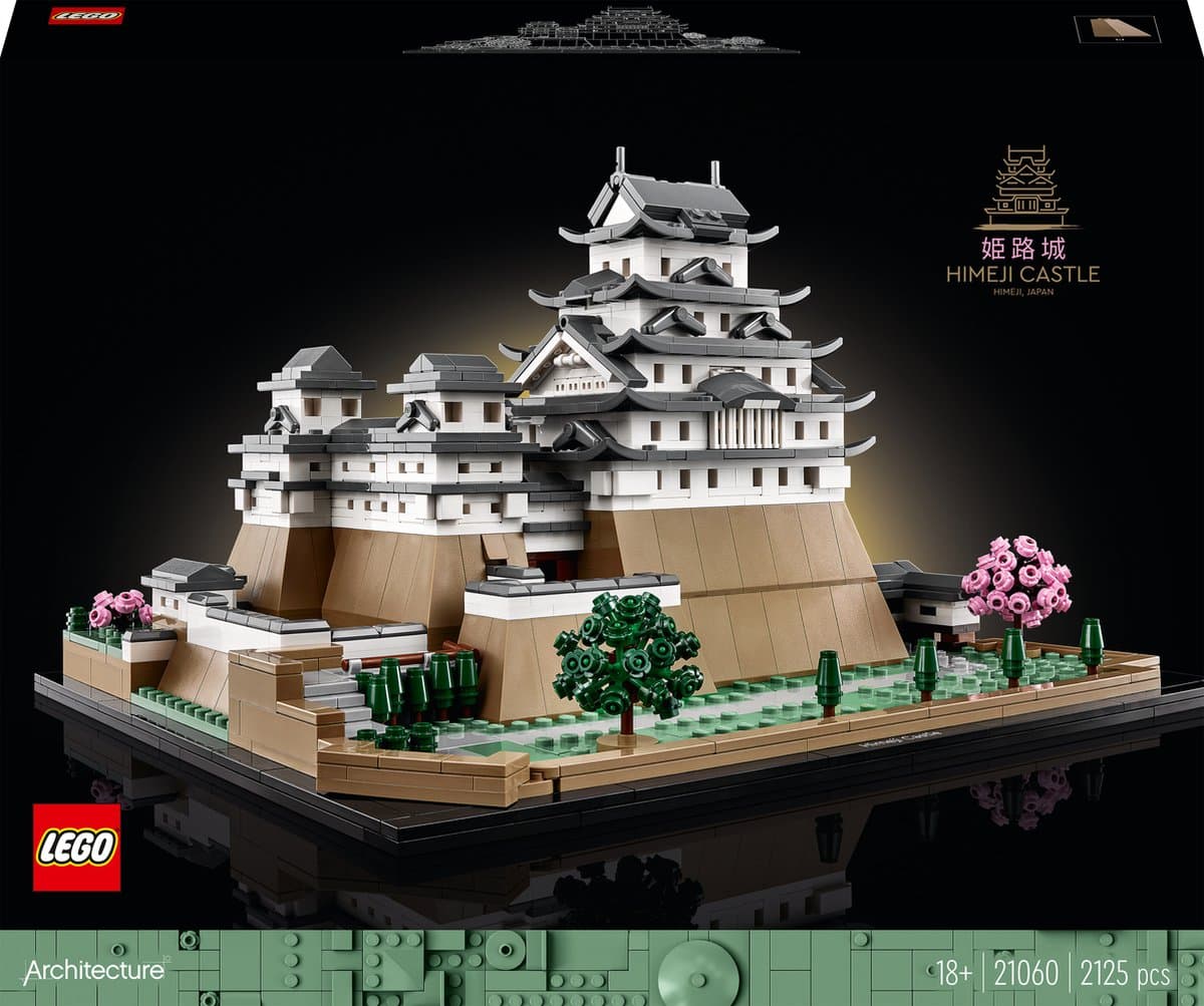 Lego Architecture 21060 Kasteel Himeji Bouwstenen — afbeelding 1