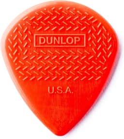 Dunlop Max Grip Nylon Jazz III Plectrum 6-Pack rood - Plectra — thumbnail 3