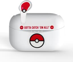 Pokémon - Pokéball - draadloze oordopjes - met oplaadcase - touch control - extra eartips - TWS earpods bluetooth — thumbnail 1