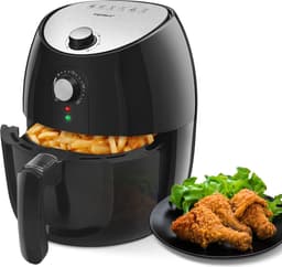 Aigostar Hayden Pro 30IBO - Hetelucht Friteuse - Zwart — thumbnail 1
