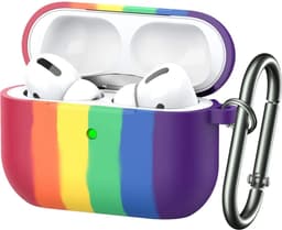 Shieldcase Rainbow Case - beschermhoes geschikt voor Airpods Pro / 2 Pro case - multicolor - regenboog meerkleurig — thumbnail 1