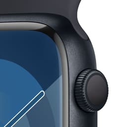 Apple Watch Series 9 - 45mm - Midnight Aluminium Case with Midnight Sport Band - M/L — thumbnail 4