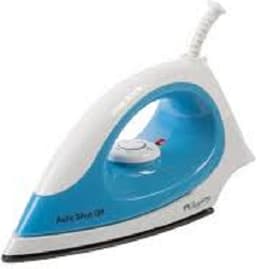 Registry strijkijzer EU-stekker blauw/wit 1000 watt — thumbnail 2