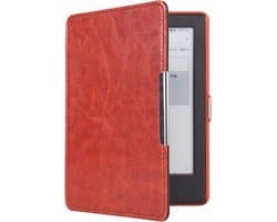 Shop4 - Geschikt voor Sleepcover voor Kindle Oasis 8 - Cabello Bruin